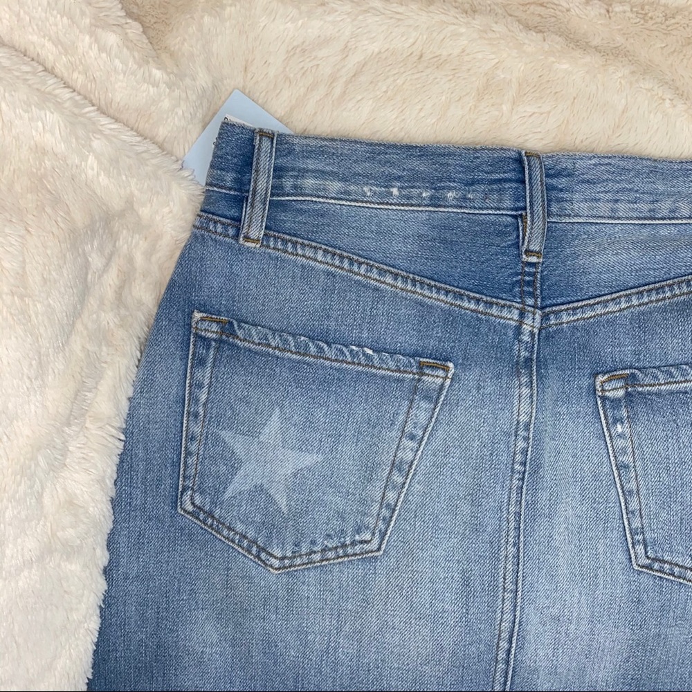 ☘️HP☘️Frame Denim Skirt with Stars - Picture 11 of 11